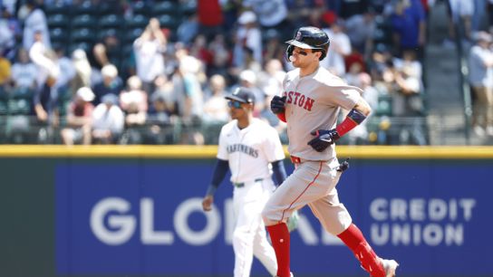 Red Sox win series in Seattle, Boston defends AI hiring practices, Devers giant debut at the plate, injury updates taken at BSJ Headquarters (Red Sox)